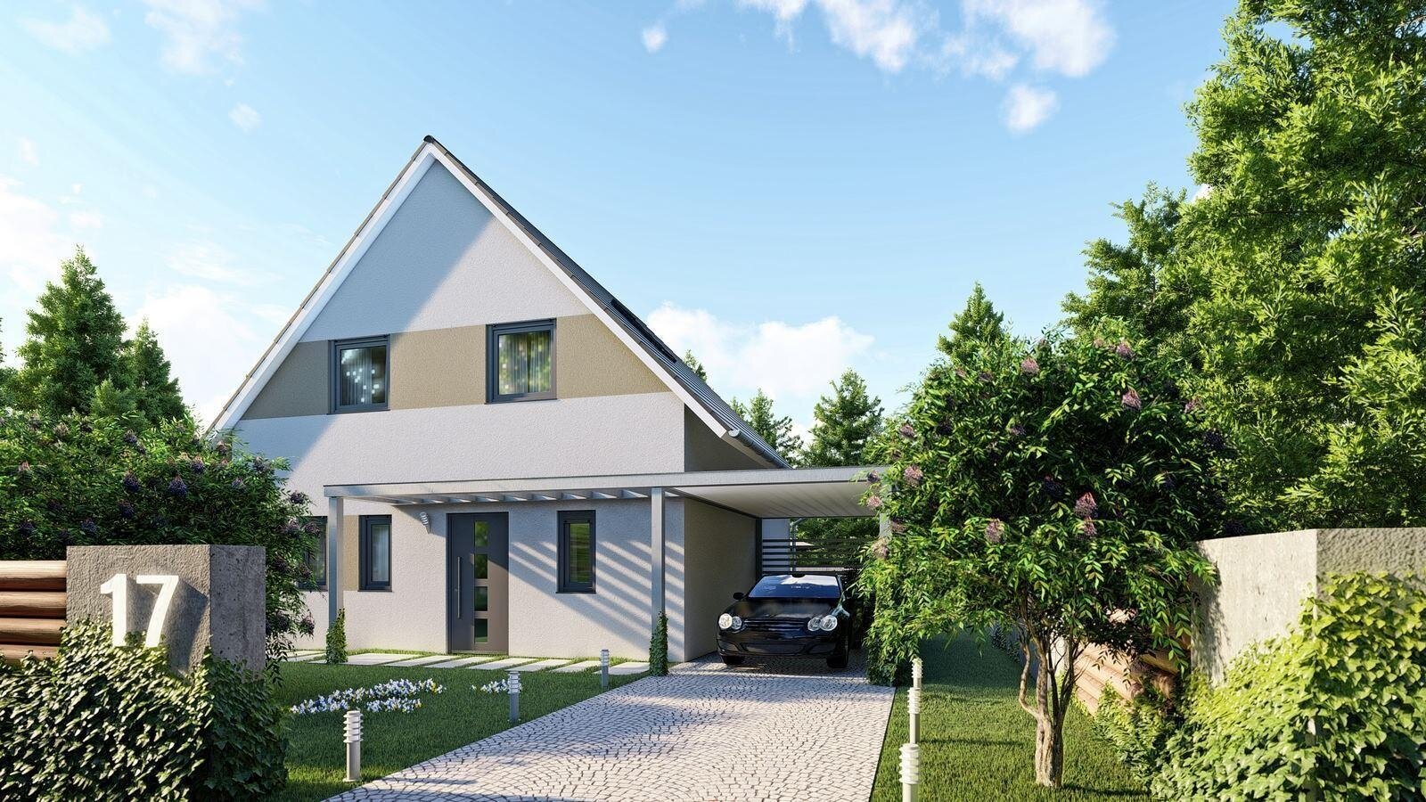 FS-Lerchenfeld Individuelles Massivhaus mit Gartenidylle  FS-Lerchenfeld Individuelles Massivhaus mit Gartenidylle